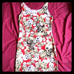 Skull dinner for 2 dress